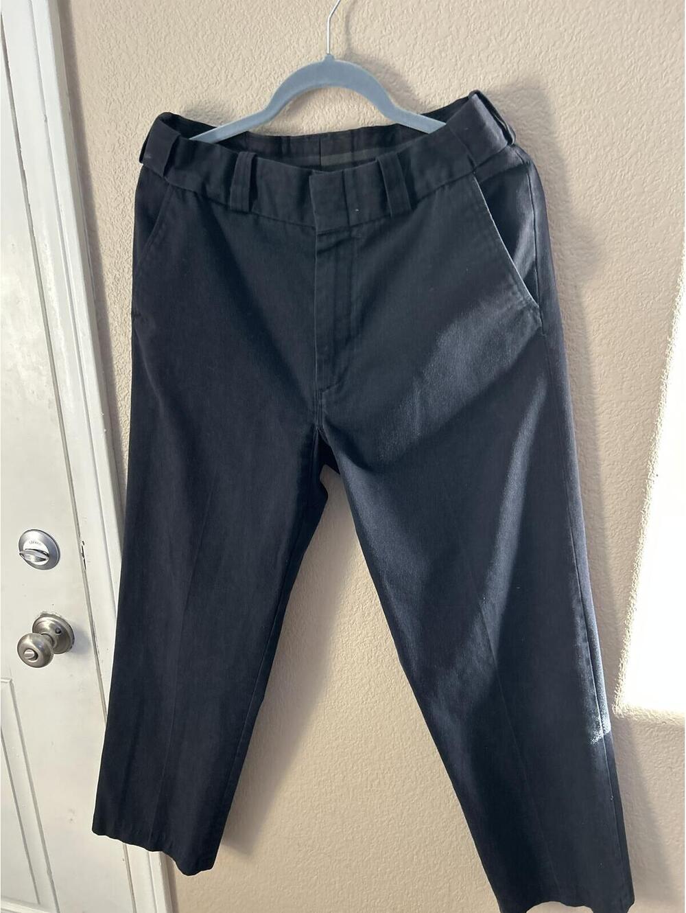 Spiewak Black Polyester Cotton Blend Pants Size 33